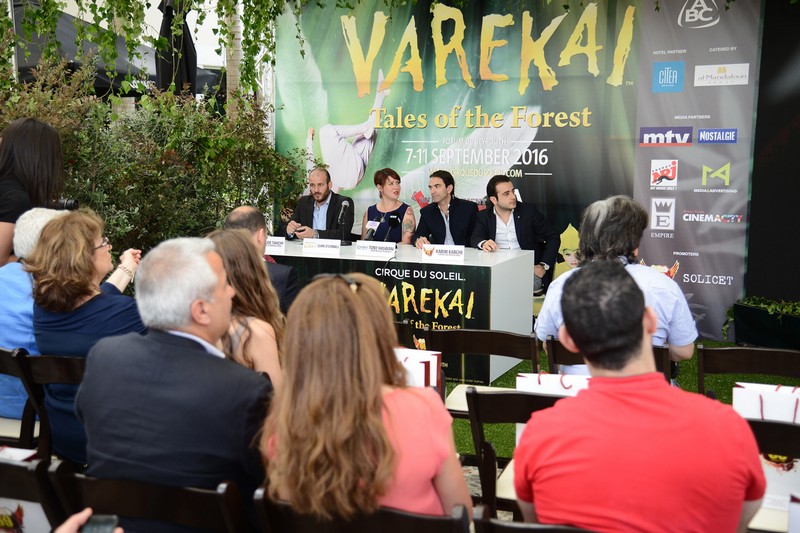 Cirque Du Soleil Press Conference